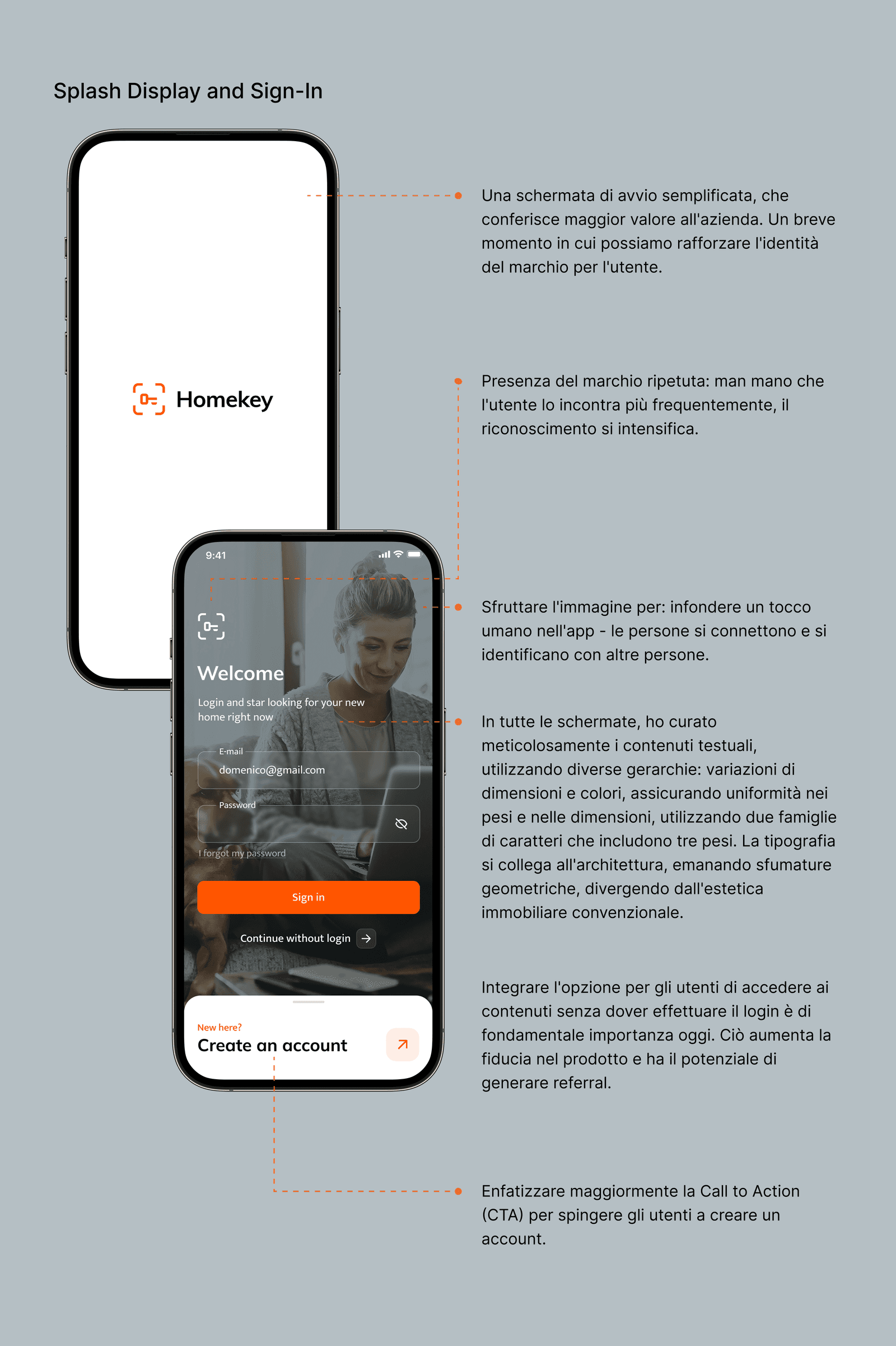 Accesso e registrazione 1